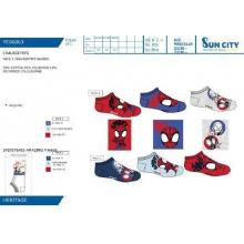 Spider conjunto de 3 Soquetes 23/26 27/30 31/34 — Pack de 12 unidades