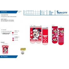 Meia Antiderrapante Minnie — Pack de 24 unidades