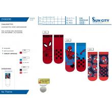 Meia Antiderrapante Spider-Man — Pack de 24 unidades