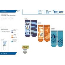 Meia Antiderrapante Bluey — Pack de 24 unidades