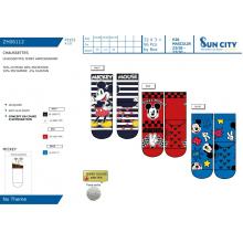Meia Antiderrapante Mickey — Pack de 24 unidades