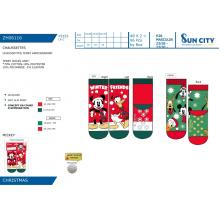 Meia Antiderrapante Mickey — Pack de 24 unidades