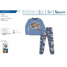 Pijama Longo Coralina Patrulha Pata — Pack de 8 unidades