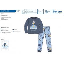 Pijama Longo Coralina Bluey — Pack de 8 unidades