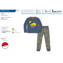 Pijama Longo Coralina Pokemon — Pack de 8 unidades