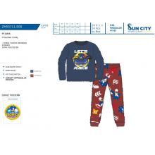 Pijama Longo Coralina Sonic — Pack de 8 unidades