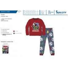Pijama Longo Coralina Avengers — Pack de 8 unidades