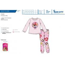 Pijama Longo Coralina Princesas Disney — Pack de 8 unidades