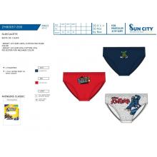 Caixa 3 Slips Avengers — Pack de 6 unidades