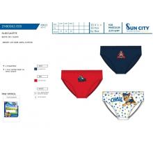 Caixa 3 Slips Patrulha Pata — Pack de 6 unidades