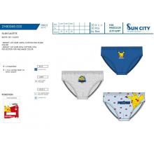 Caixa 3 Slips Pokemon — Pack de 6 unidades
